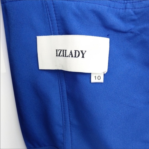 Izilady formal gown royal blue sz 10 - Picture 10 of 10